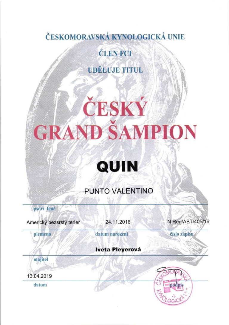Český Grand Šampion