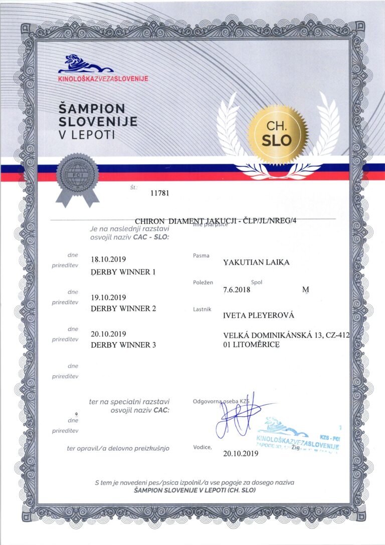 Slovinský Šampion