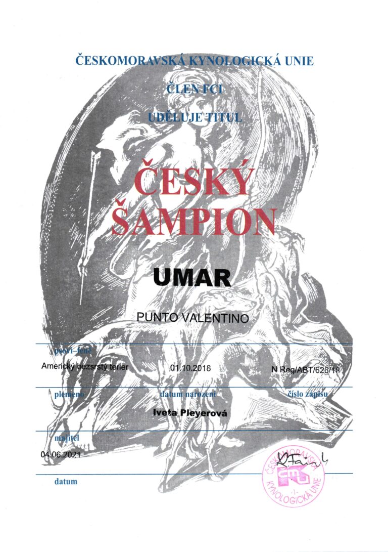 Umar Český Šampion