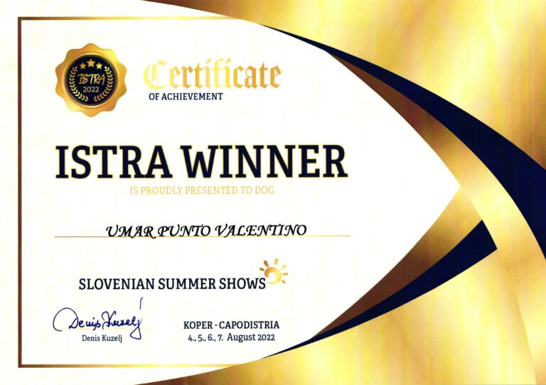UMAR ISTRA WINNER 2022